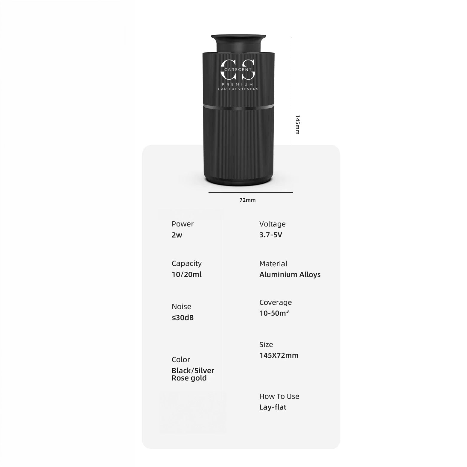 Smart Electric Car Diffuser – Car Scent
