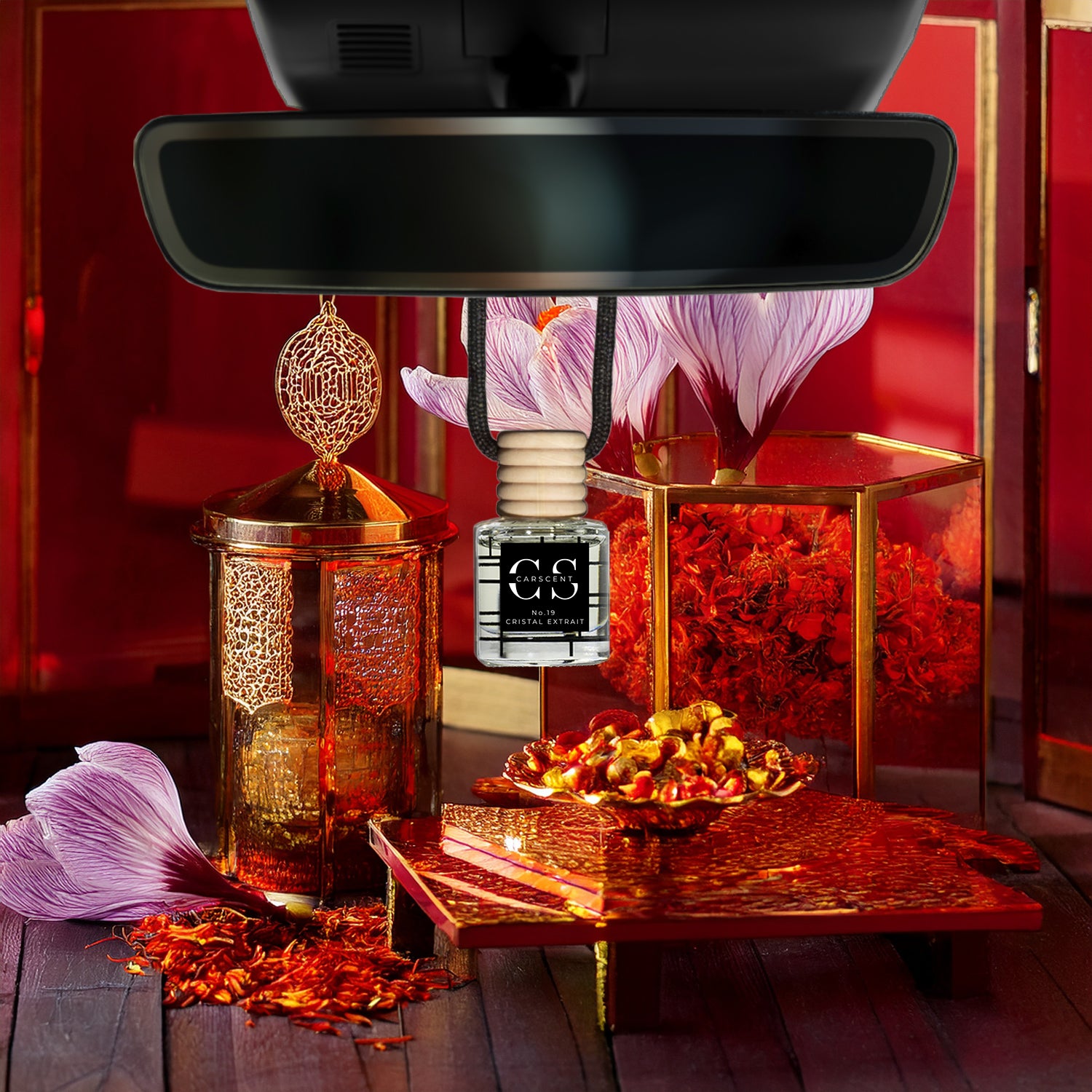 Car Air Freshener Inspired by Baccarat Rouge 540 Extrait